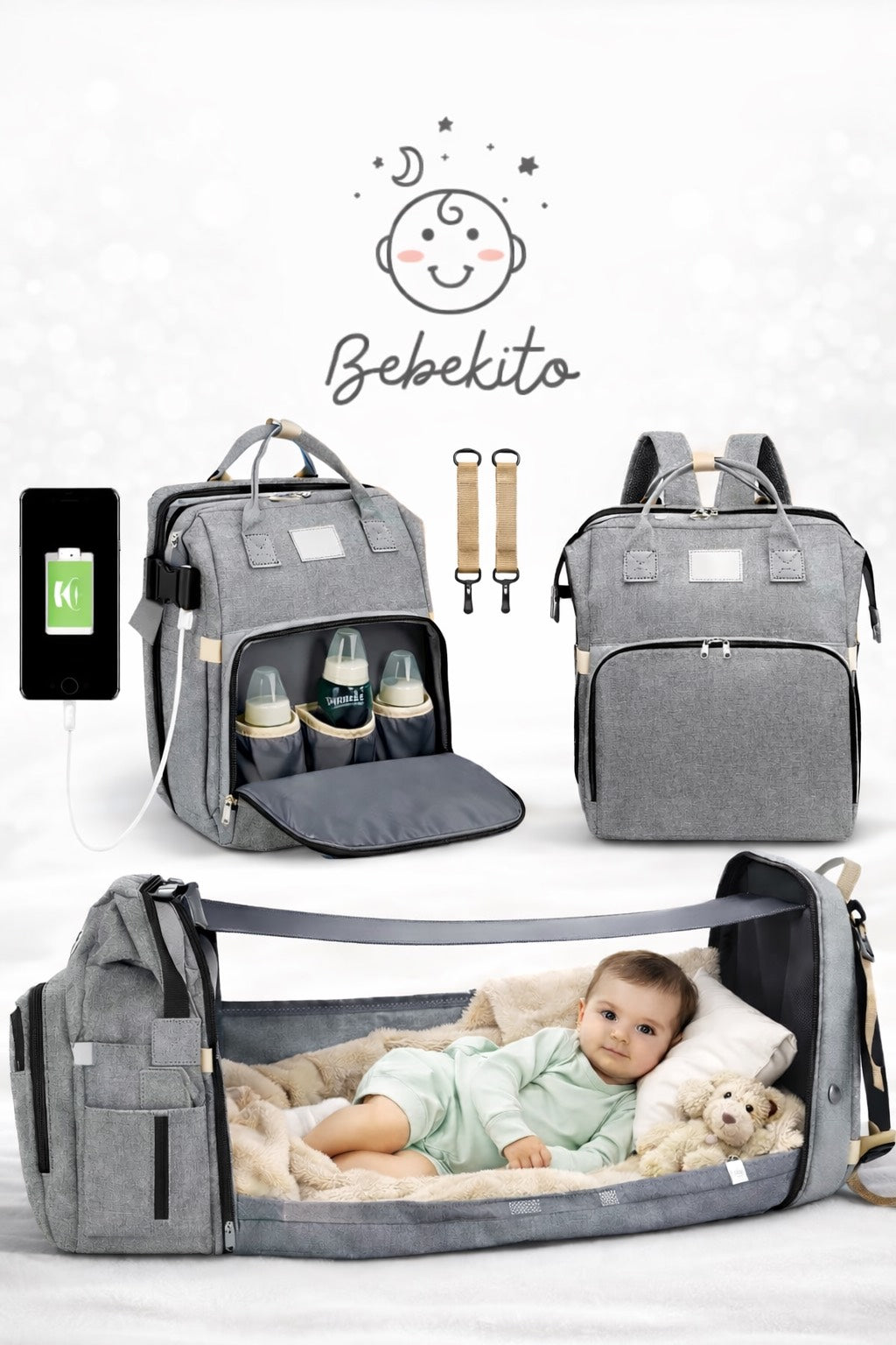 Sac à Langer Multifonction - Bebekito